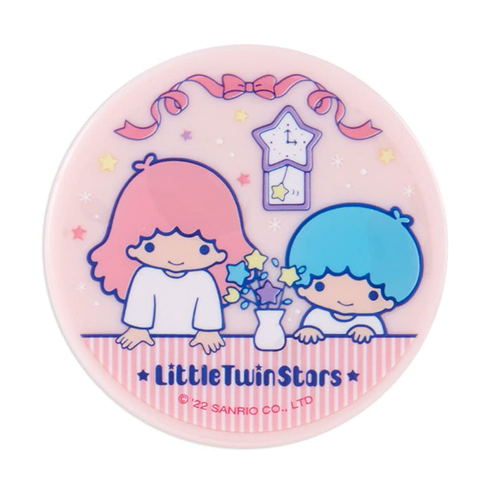 Sanrio Little Twin Stars Spiegel mit Vinylhülle und Kamm 8,5x1,2x8,2 cm