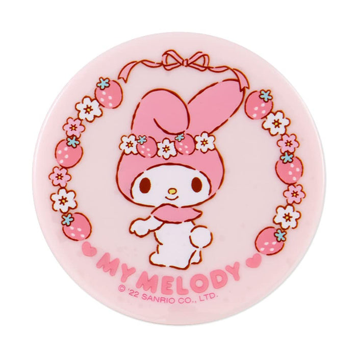 Miroir Sanrio My Melody avec étui en vinyle Peigne 8,5 x 1,2 x 8,2 cm Accessoire de mode