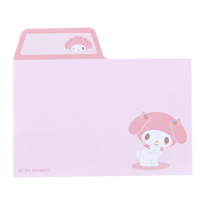 Notes autocollantes My Melody de Sanrio 6,9 x 6,9 cm - Motif de personnage mignon