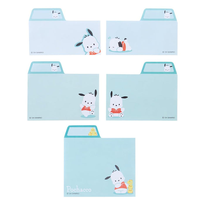 Sanrio Pochacco Haftnotizen 6,9 x 6,9 cm – perfekt für den New Life Index