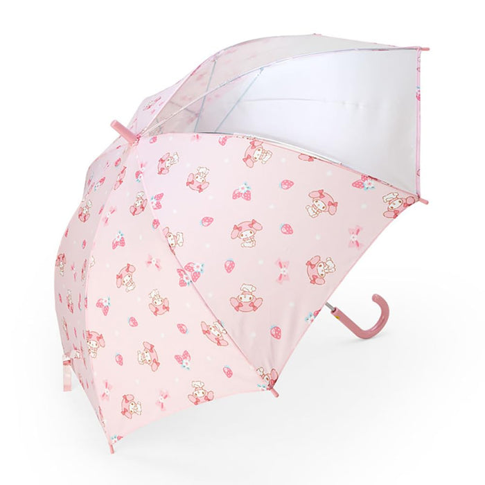 Parapluie long pour enfants Sanrio My Melody 50 cm Motif personnage