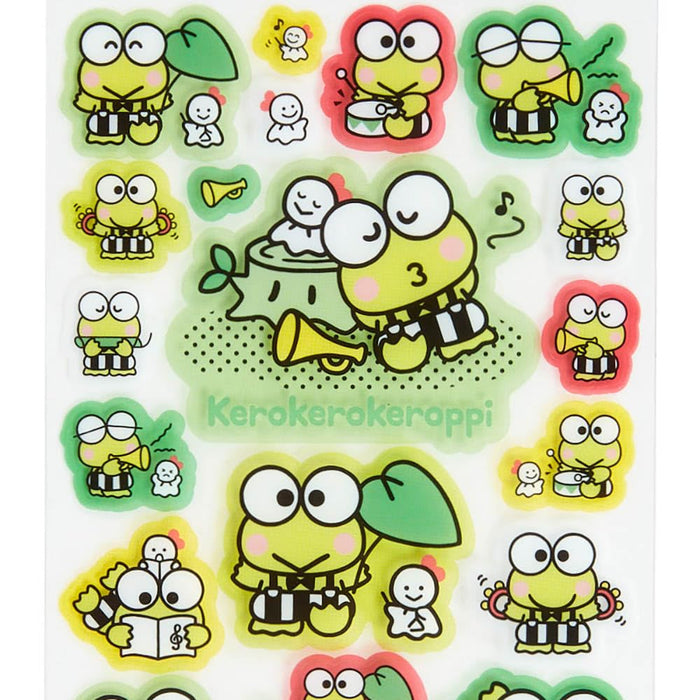 Sanrio Kerokerokeroppi Singing Dancing Stickers 909297