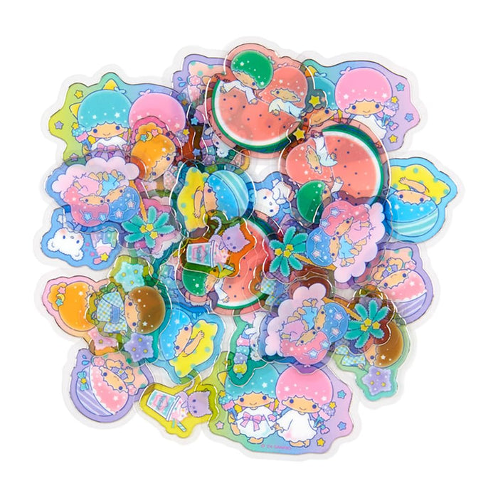 Sanrio Little Twin Stars Kiki Lala Summer Stickers 12.2x9x5cm