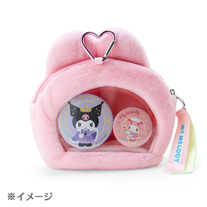 Sanrio Pochacco Face-Shaped Pouch 11.5x20x7 cm Grand Prize 2nd Edition