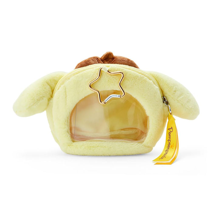 Sanrio Pompompurin Face-Shaped Pouch 12.5x18x7 cm 2nd Edition