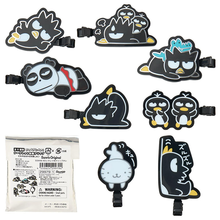 Sanrio Bad Badtz-Maru Secret Bangs Clip Acrylic Steel Makeup Accessory