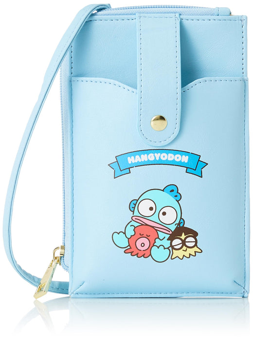 Sac bandoulière Sanrio pour smartphones couleur turquoise