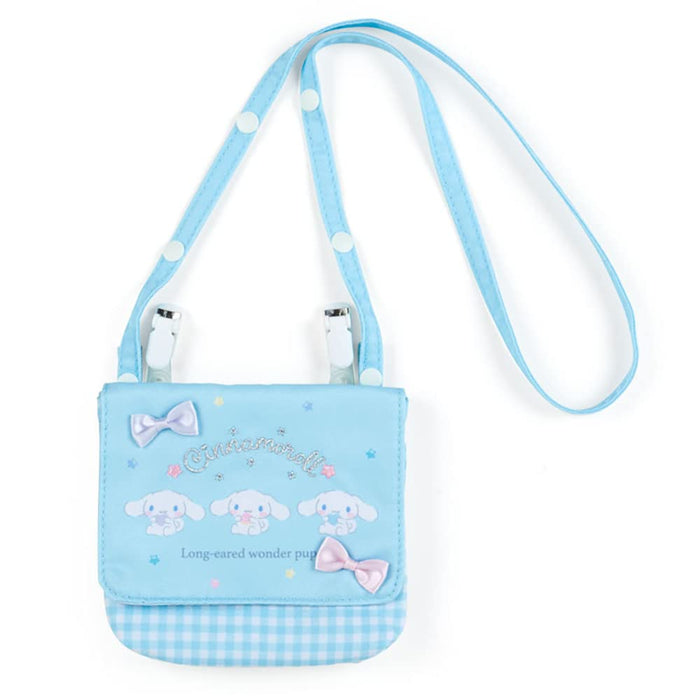 Pochette à bandoulière Sanrio | 3 poches et 1 poche ouverte | Motif Cinnamoroll