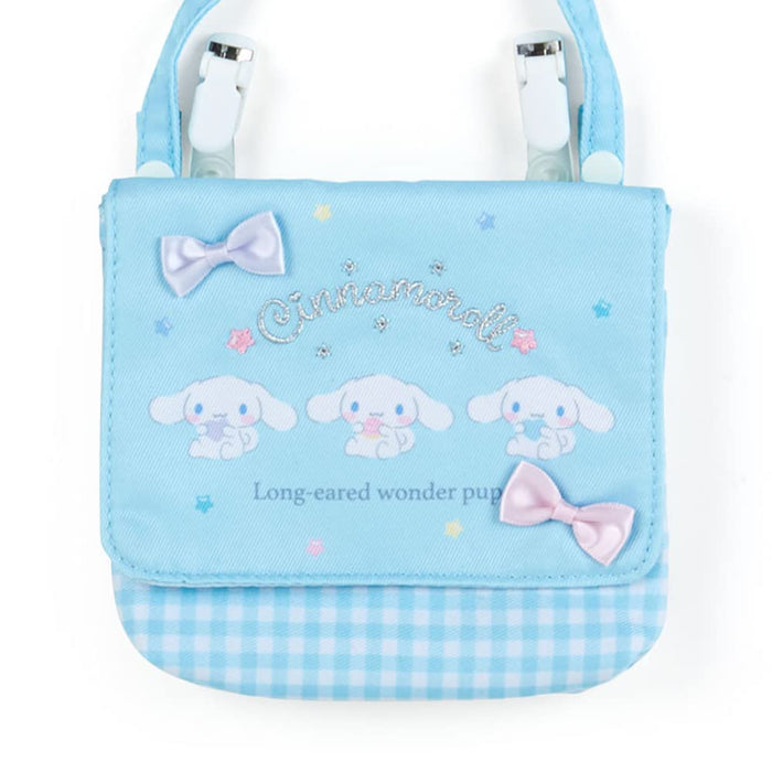 Pochette à bandoulière Sanrio | 3 poches et 1 poche ouverte | Motif Cinnamoroll