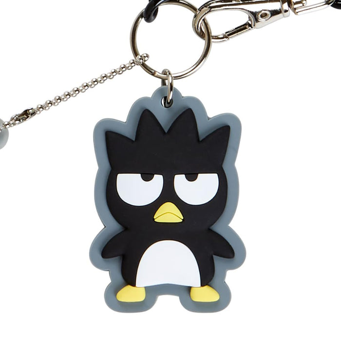 Sanrio Badtz-Maru Silicone Mini Case Charm Keychain 6.5x6.5x3Cm