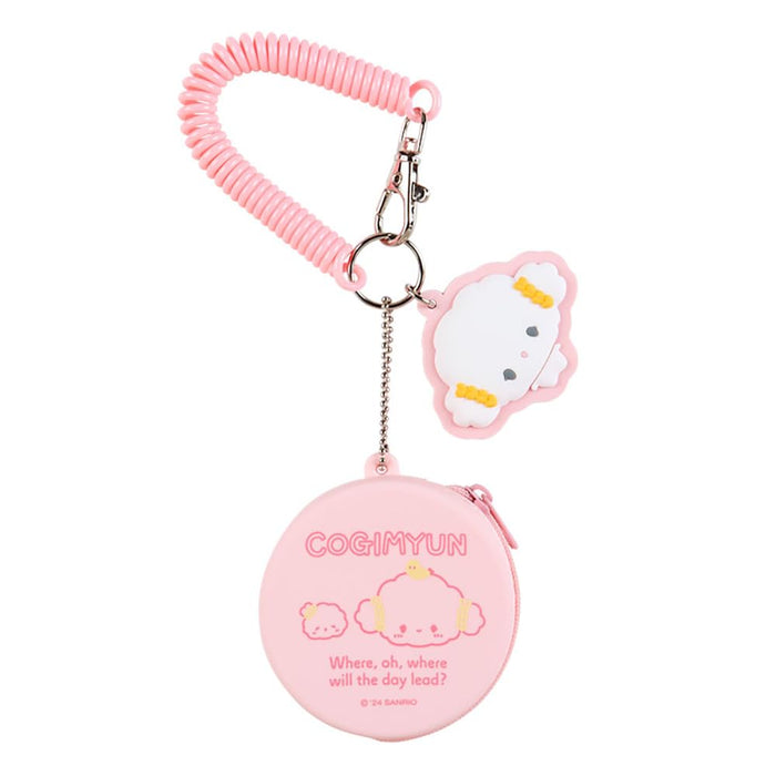 Porte-clés en silicone Sanrio Mini Charm Kogimyun 6,5 x 6,5 x 3 cm Personnage