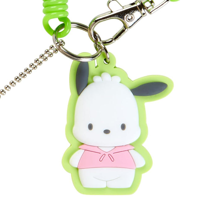 Sanrio Silicone Mini Case Charm Keychain - Pochacco 6.5x6.5x3cm Character