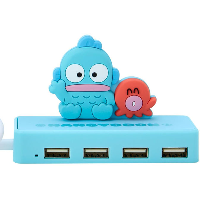 Sanrio Slim USB-Hub Hangyodon Fischfigur 6x9,5x3 cm 327514