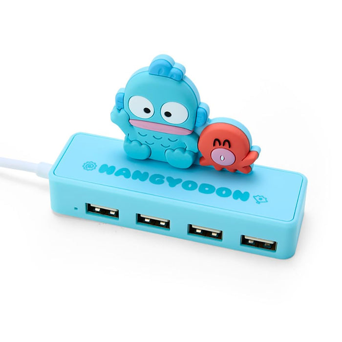 Sanrio Slim USB-Hub Hangyodon Fischfigur 6x9,5x3 cm 327514