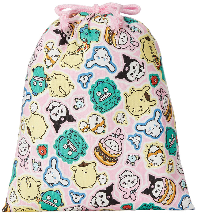 Sanrio Small Pink Drawstring Bag - Compact and Durable CG-2798 PK