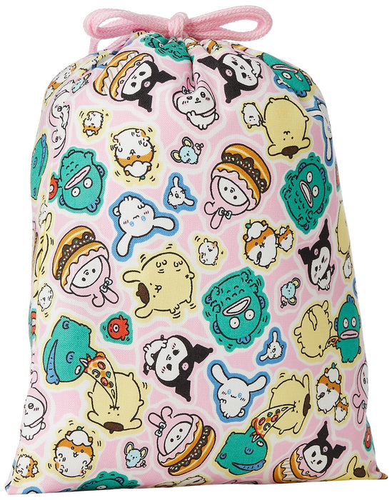 Sanrio Small Pink Drawstring Bag - Compact and Durable CG-2798 PK