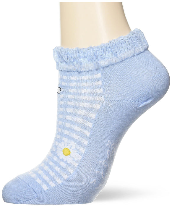 Sanrio Damensocken, Eisblau, Größe 23–25 cm