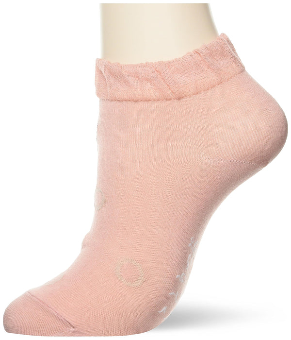 Sanrio Women's Salmon Pink Socks 23-25Cm - Comfortable and Stylish