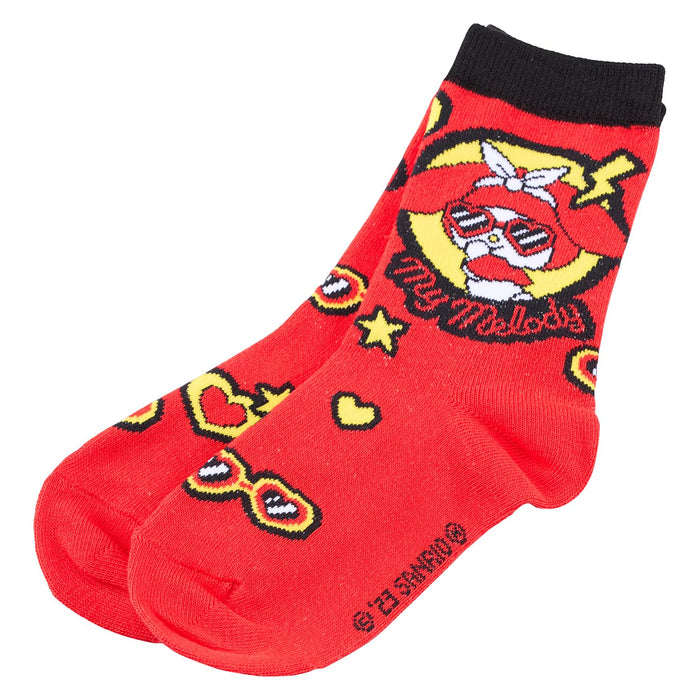 Sanrio Girls Red Socks 4264339 Comfortable and Stylish