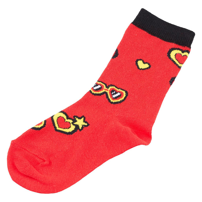 Sanrio Girls Red Socks 4264339 Comfortable and Stylish