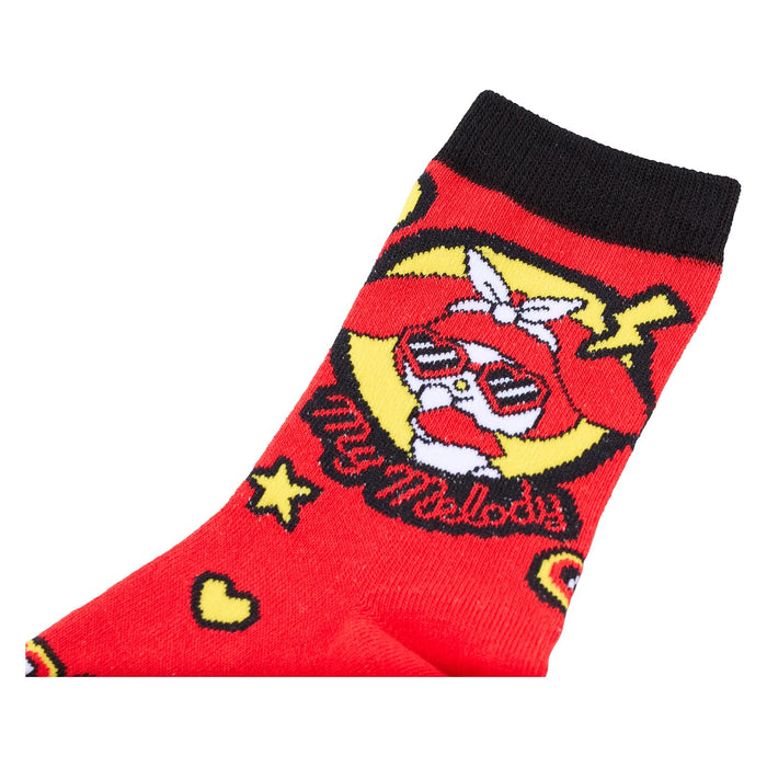 Sanrio Girls Red Socks 4264339 Comfortable and Stylish