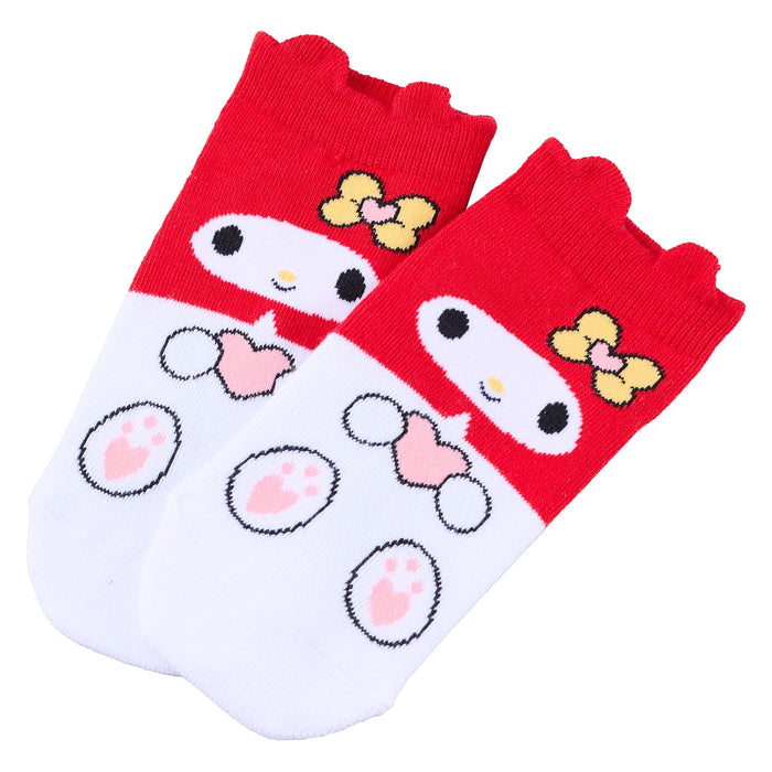 Sanrio Girls Red Socks 4264409 Comfy and Cute Design