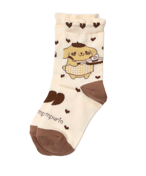 Sanrio Girls Cream Socks 4264425 - Comfortable and Stylish