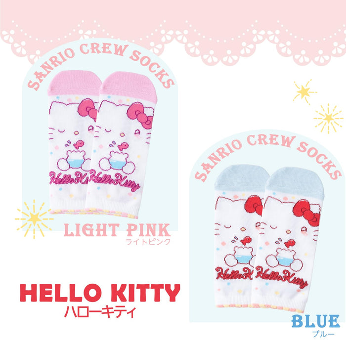 Chaussettes courtes pour femmes et enfants Sanrio - Cinnamoroll Hello Kitty Kuromi &amp; More