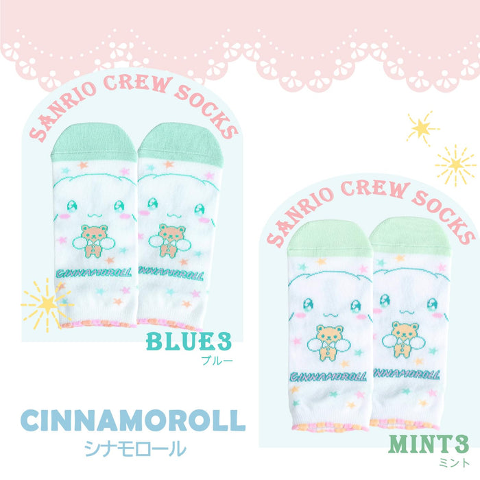 Sanrio Kurze Socken für Damen und Kinder, 1 Paar – Hello Kitty, Cinnamoroll &amp; mehr