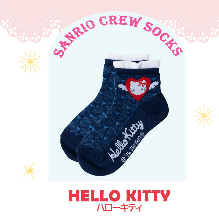 Sanrio Damen- und Kindersocken – Cinnamoroll Hello Kitty My Melody – Kurze Länge