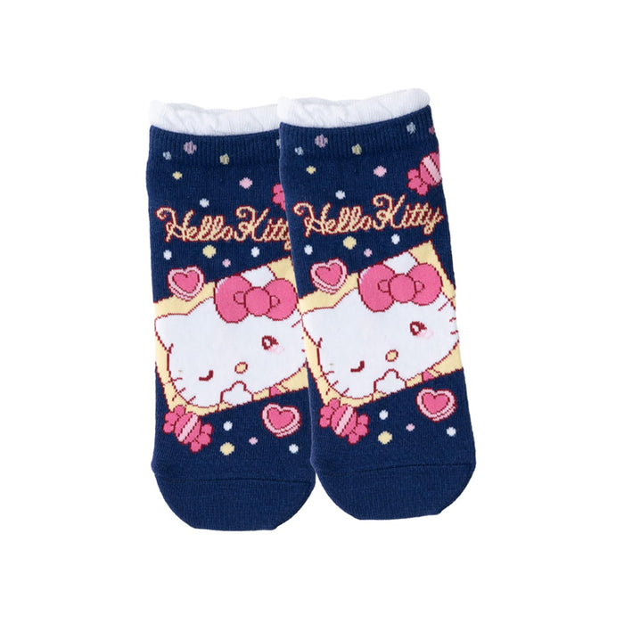 Sanrio Kurze Socken für Damen und Kinder – Cinnamoroll Hello Kitty Mehr 15–25 cm