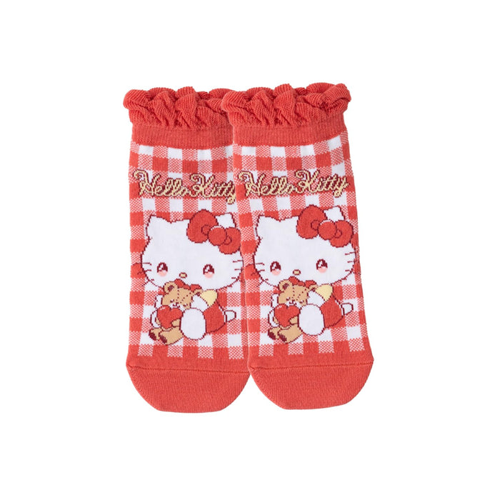 Sanrio Women's and Kids' Socks Cinnamoroll & Hello Kitty Selectable Sizes 1 Pair