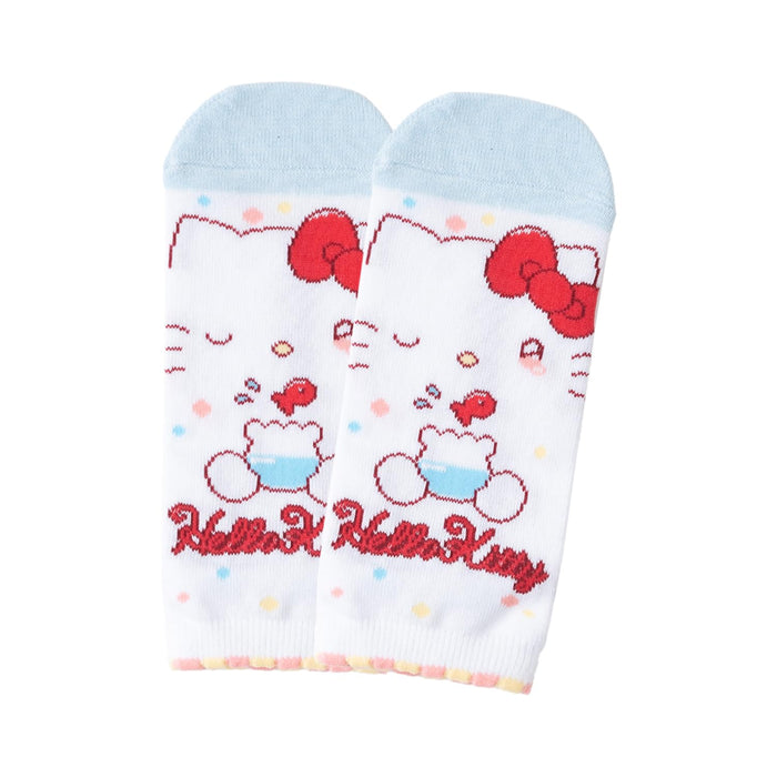 Chaussettes pour femmes et enfants Sanrio - Cinnamoroll Hello Kitty &amp; More - 15-25 cm - 1 paire