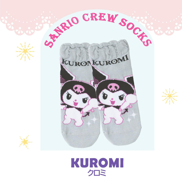 Chaussettes courtes Sanrio pour femmes et enfants - Hello Kitty My Melody de Cinnamoroll