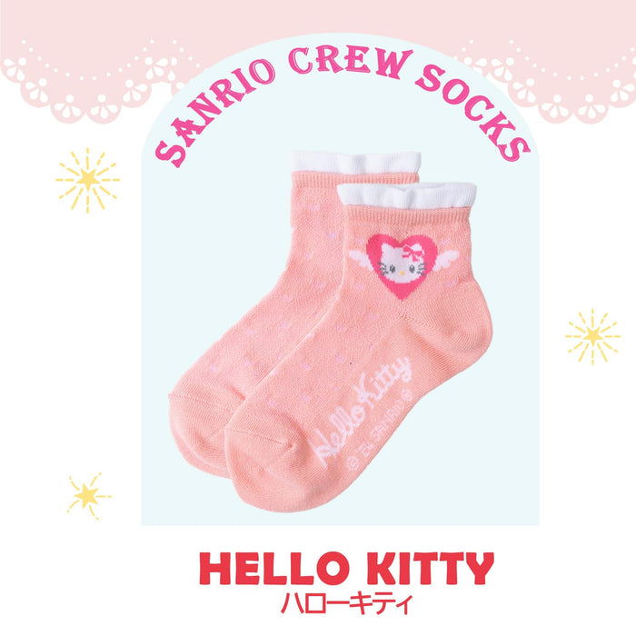 Lot de 1 paire de chaussettes courtes pour femmes et enfants Sanrio Cinnamoroll Hello Kitty Variety Pack