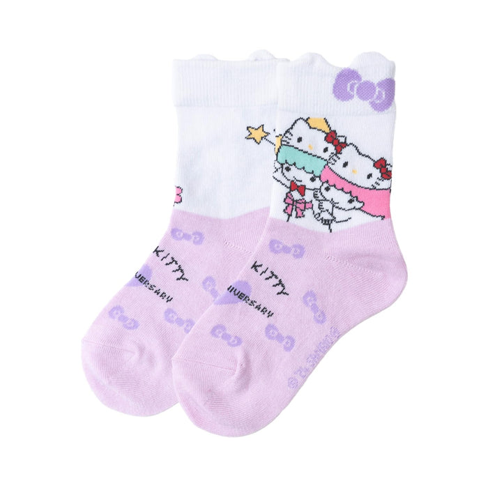 Sanrio Women's and Kids' Short Socks - Cinnamoroll Hello Kitty My Melody Kuromi