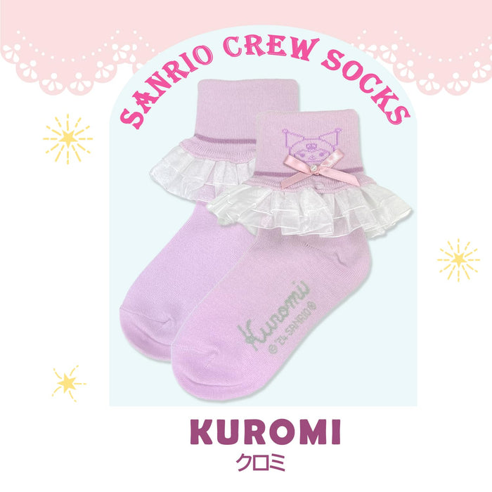 Sanrio Women's and Kids Socks - Short Length Cinnamoroll/Hello Kitty/My Melody