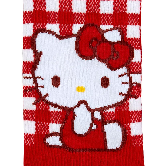 Chaussettes Sanrio Hello Kitty 23-25 ​​cm Motif mignon Kitty-Chan pour femmes