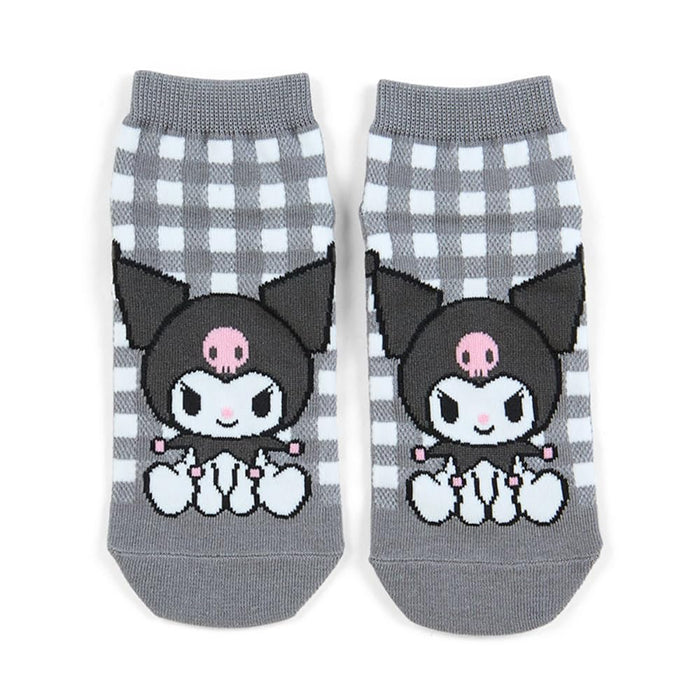 Socken mit Sanrio-Kuromi-Figuren, Größe 23–25 cm, für Damen und Teenager