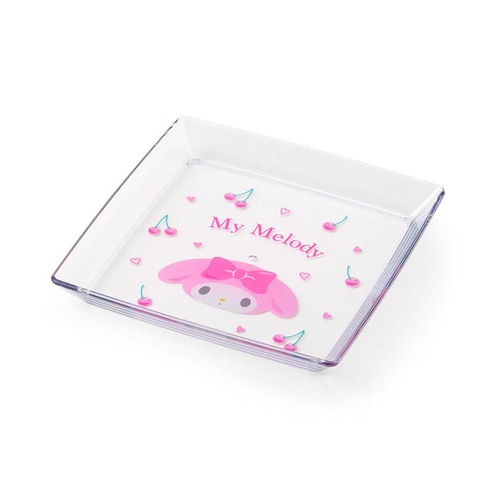 Sanrio My Melody Square Resin Plate Tableware 313602
