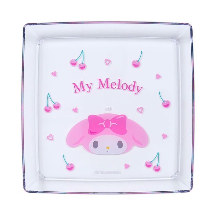 Sanrio My Melody Square Resin Plate Tableware 313602