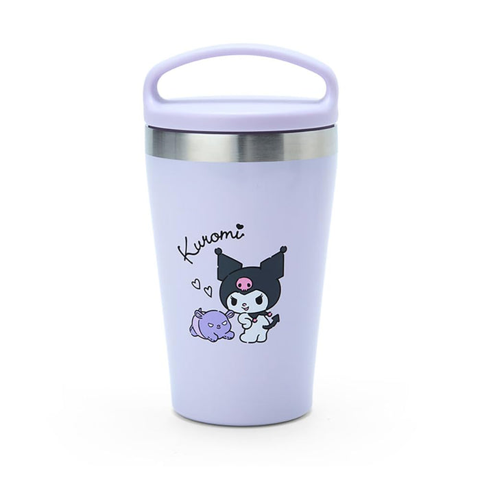 Sanrio Kuromi Edelstahlbecher mit Henkel, 16 x 8,5 cm