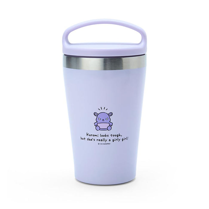 Sanrio Kuromi Stainless Steel Tumbler with Handle 16 x 8.5 cm