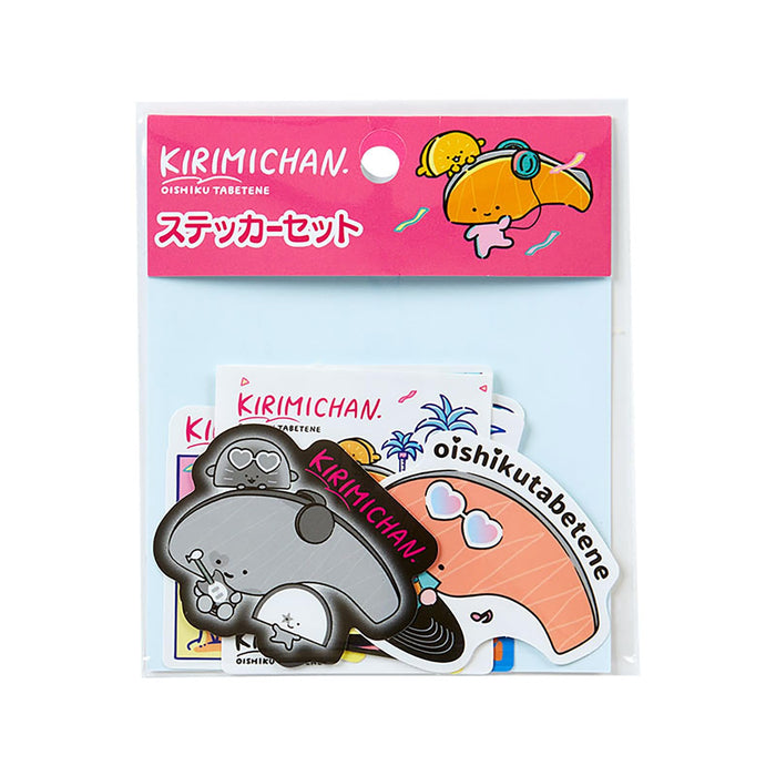 Lot d'autocollants Sanrio Kirimi-Chan Festival 919471 – Motifs amusants et colorés