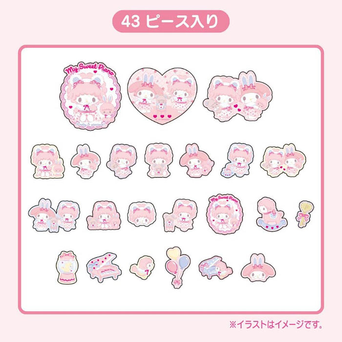 Sanrio My Little Treasure Sticker Set - 784702 Sanrio Characters Collection