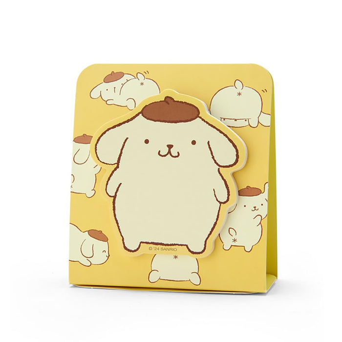 Sanrio Sticky Note Memo Set Pompompurin Character 10x9.5x0.4 cm