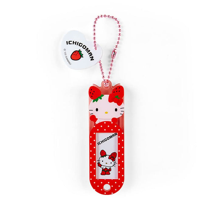 Sanrio Strawberry Man Name Tag ID Badge Holder 982997