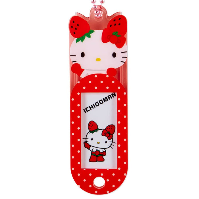 Sanrio Strawberry Man Name Tag ID Badge Holder 982997