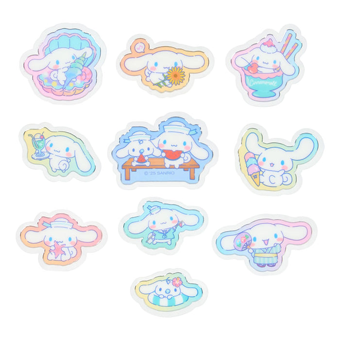 Sanrio Cinnamoroll Summer Stickers PVC Case for Ages 3+- Japan Figure Store - #1 Bring To You The Best Japanese Goods