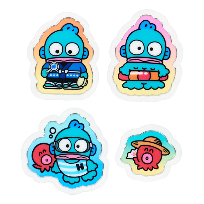 Sanrio Hangyodon Summer Stickers PVC/CPP Case for Ages 3+- Japan Figure Store - #1 Bring To You The Best Japanese Goods
